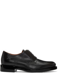 schwarze Leder Oxford Schuhe von Valentino