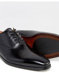 schwarze Leder Oxford Schuhe von Aldo