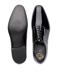 schwarze Leder Oxford Schuhe von Church's