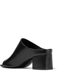 schwarze Leder Pantoletten von 3.1 Phillip Lim