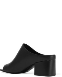 schwarze Leder Pantoletten von 3.1 Phillip Lim