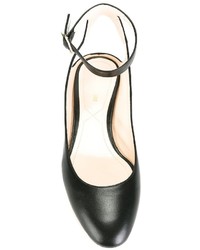 schwarze Leder Pumps von Nicholas Kirkwood