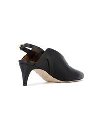 schwarze Leder Pumps von Atp Atelier