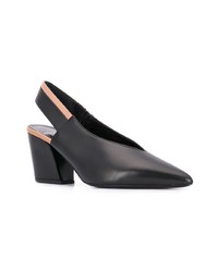 schwarze Leder Pumps von Pierre Hardy