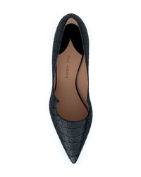 schwarze Leder Pumps von Paul Andrew