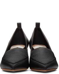 schwarze Leder Pumps von Nicholas Kirkwood