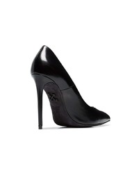 schwarze Leder Pumps von Off-White