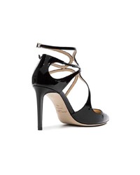 schwarze Leder Pumps von Jimmy Choo