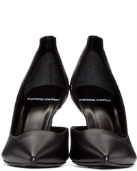 schwarze Leder Pumps von Pierre Hardy