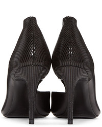 schwarze Leder Pumps von Pierre Hardy