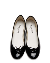 schwarze Leder Pumps von Repetto