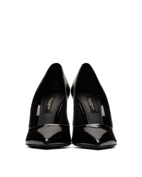 schwarze Leder Pumps von Dolce And Gabbana