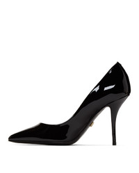 schwarze Leder Pumps von Dolce And Gabbana