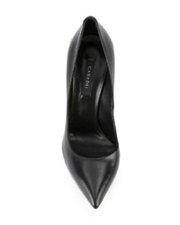 schwarze Leder Pumps von Casadei