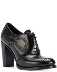 schwarze Leder Pumps von Church's