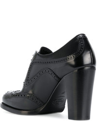 schwarze Leder Pumps von Church's