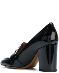 schwarze Leder Pumps von Bally