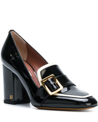 schwarze Leder Pumps von Bally