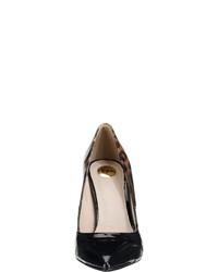 schwarze Leder Pumps von Buffalo