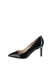 schwarze Leder Pumps von Buffalo