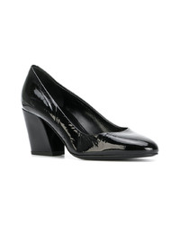 schwarze Leder Pumps von Pierre Hardy