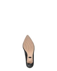 schwarze Leder Pumps von Caprice