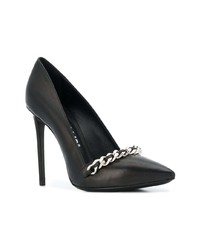 schwarze Leder Pumps von Marc Ellis