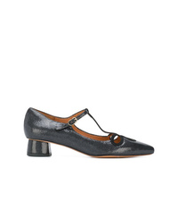 schwarze Leder Pumps von Chie Mihara