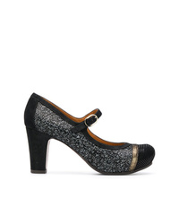 schwarze Leder Pumps von Chie Mihara