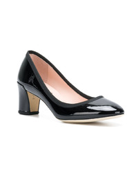 schwarze Leder Pumps von Repetto