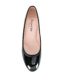 schwarze Leder Pumps von Repetto