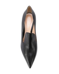 schwarze Leder Pumps von Gianvito Rossi