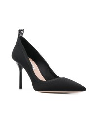 schwarze Leder Pumps von Miu Miu