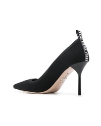 schwarze Leder Pumps von Miu Miu