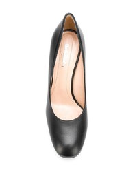 schwarze Leder Pumps von Baldinini