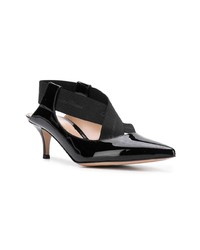 schwarze Leder Pumps von Gianvito Rossi