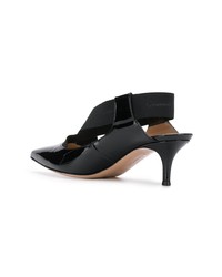 schwarze Leder Pumps von Gianvito Rossi