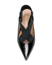 schwarze Leder Pumps von Gianvito Rossi