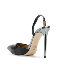 schwarze Leder Pumps von Marc Ellis