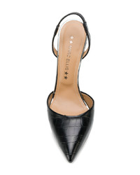 schwarze Leder Pumps von Marc Ellis