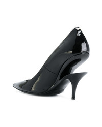 schwarze Leder Pumps von Maison Margiela