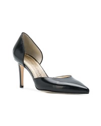 schwarze Leder Pumps von Antonio Barbato