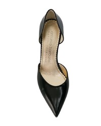 schwarze Leder Pumps von Antonio Barbato