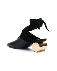 schwarze Leder Pumps von JW Anderson