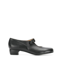 schwarze Leder Pumps von Daniela Gregis