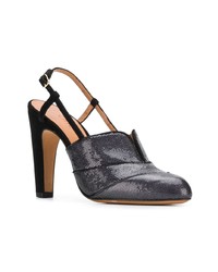 schwarze Leder Pumps von Chie Mihara