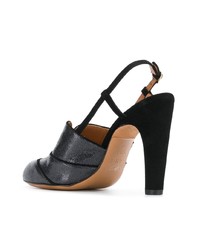 schwarze Leder Pumps von Chie Mihara