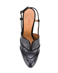 schwarze Leder Pumps von Chie Mihara