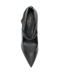 schwarze Leder Pumps von Grey Mer