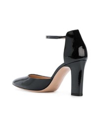 schwarze Leder Pumps von Gianvito Rossi